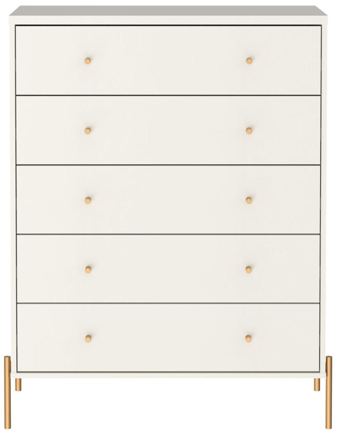 Image 5 Jasper Full Extension Tall Dresser and Double Wide Dresser Set of 2 in Off more views