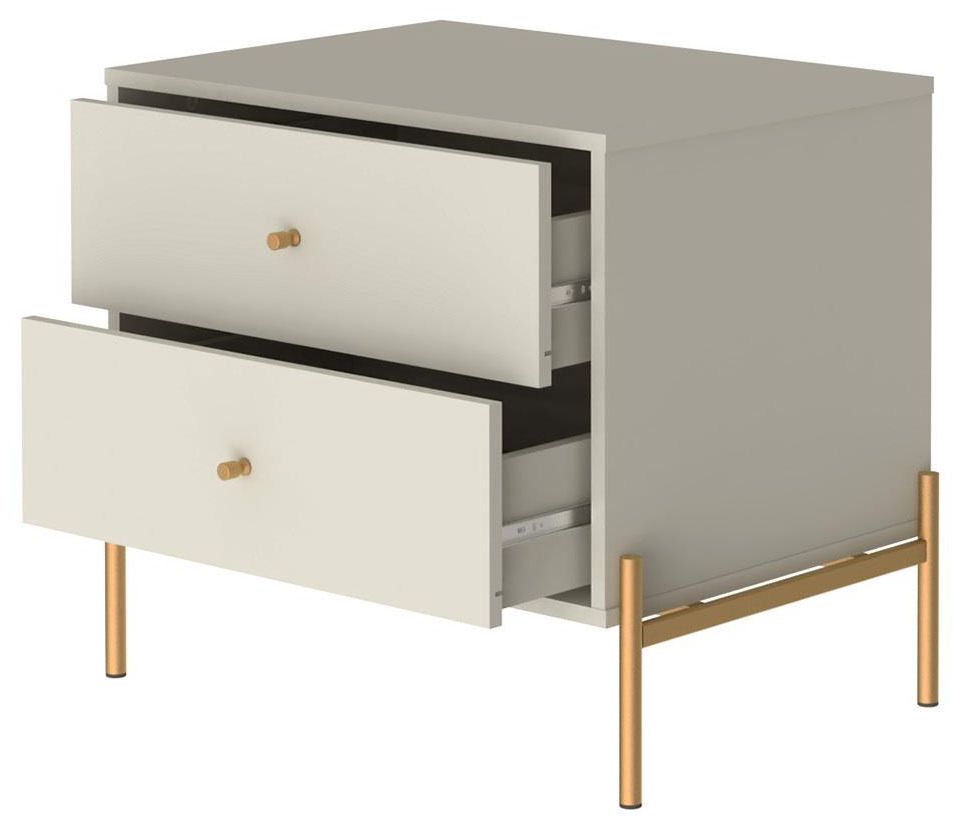 Jasper Full Extension Tall Dresser, Double Wide Dresser and Nightstand Set
