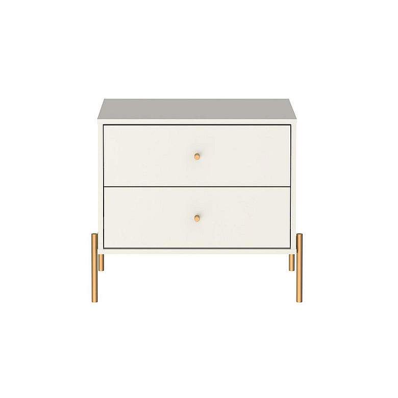 Image 1 Jasper Nightstand in Off White Matte
