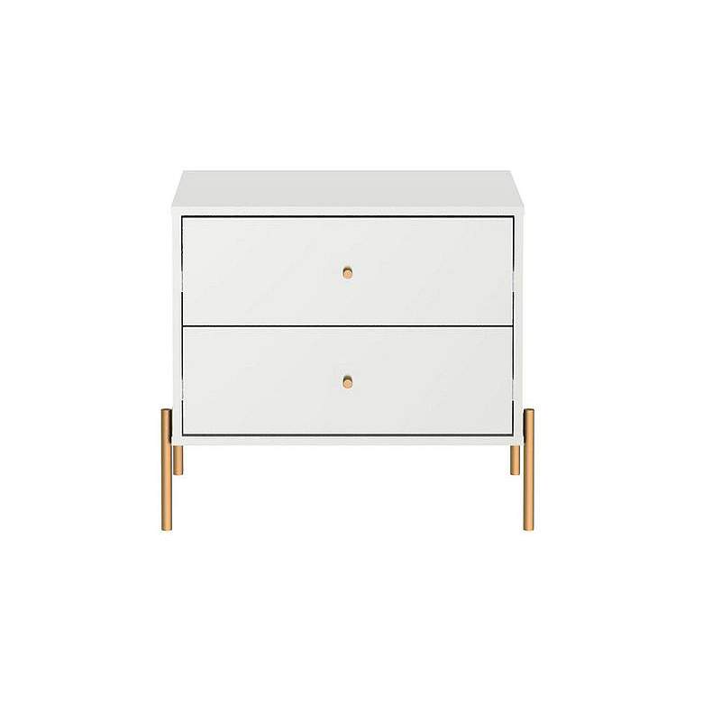 Image 1 Jasper Nightstand in White Gloss