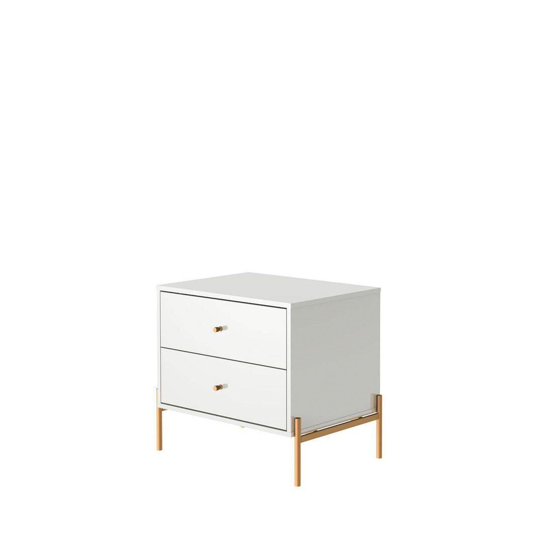 Image 6 Jasper Nightstand in White Gloss more views