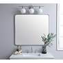 4_Jasper Silver Metal 36" x 40" Vanity Wall Mirror more views