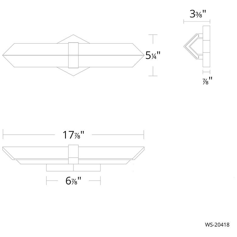 Image 4 Javelin LED Bath Bar more views
