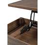 2_Jax 48" Wide Cherry Wood 2-Drawer Lift-Top Coffee Table more views
