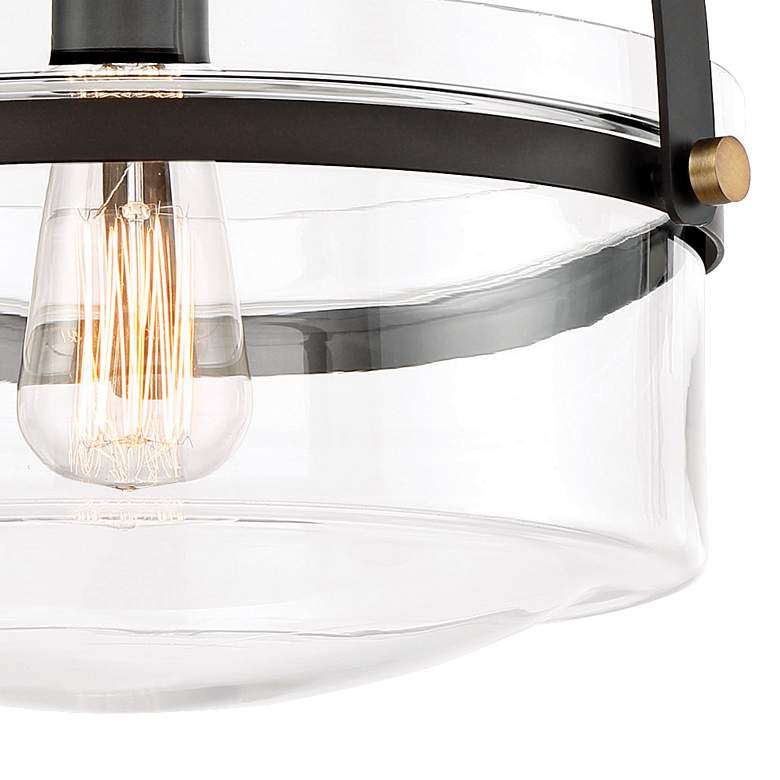 Image 3 Jaxon 13 1/4" Wide Oil Rubbed Bronze Ceiling Light more views