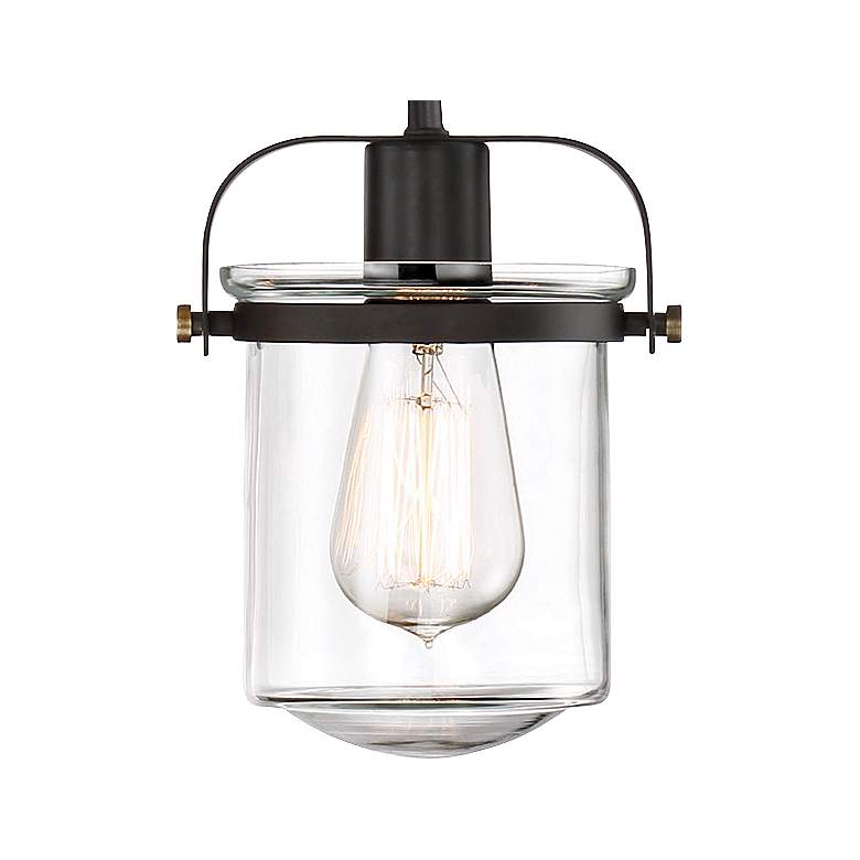 Image 3 Jaxon 24" Wide Oil Rubbed Bronze 3-Light Bath Light more views