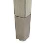 5_Jaxon 26" Gray Faux Leather and Gunpowder Wood Counter Stools Set of 2 more views