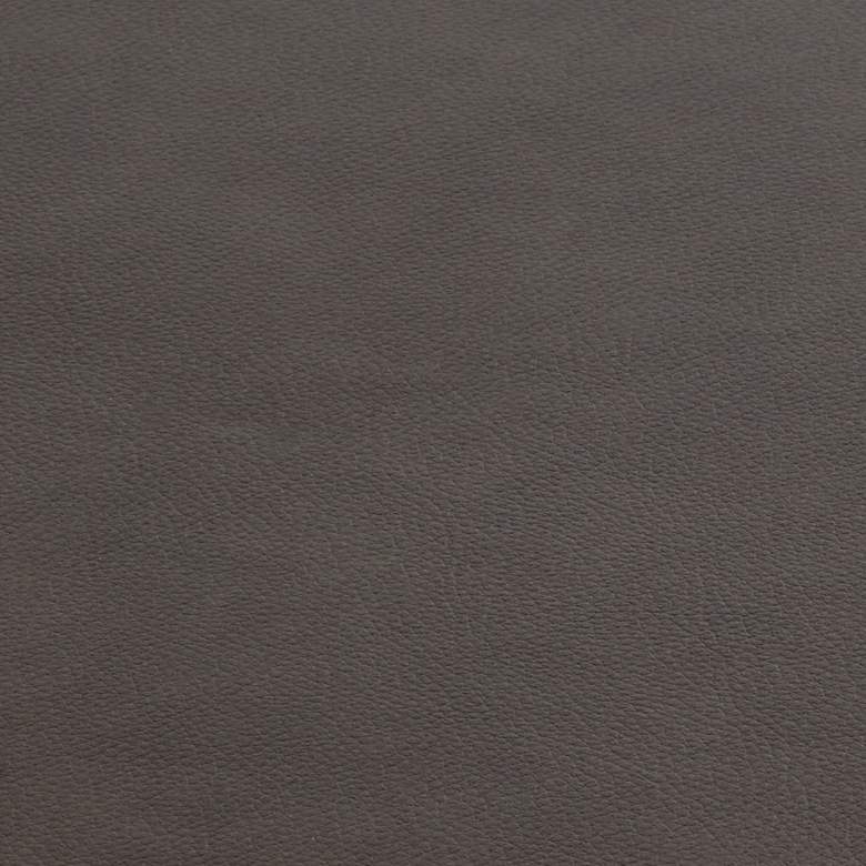 Image 2 Jaxon 31" Gray Faux Leather and Gunpowder Wood Bar Stools Set of 2 more views