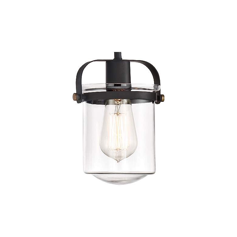 Image 3 Jaxon 33" Wide Oil Rubbed Bronze 4-Light Bath Light more views