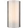 Jaxon Clear/Nickel 14 1/2" High Tech Lighting Wall Light