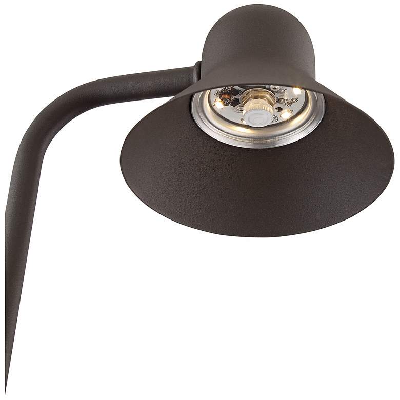 Image 6 Jayce 18 1/2" High Bronze LED Landscape Path Light more views