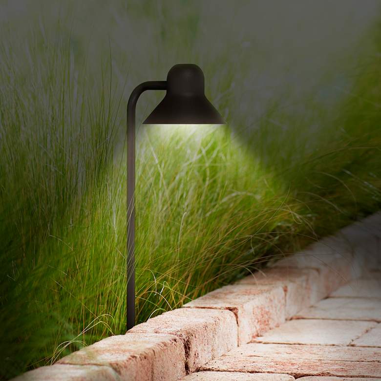 Image 6 Jayce 18 1/2 inch High Bronze LED Landscape Path Lights Set of 2 more views