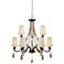 Jayce 32" Wide Champagne Crystal Chandelier by Kathy Ireland