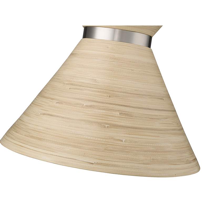 Image 5 Jaycen 13 1/2" Wide Brushed Nickel Pendant Light more views