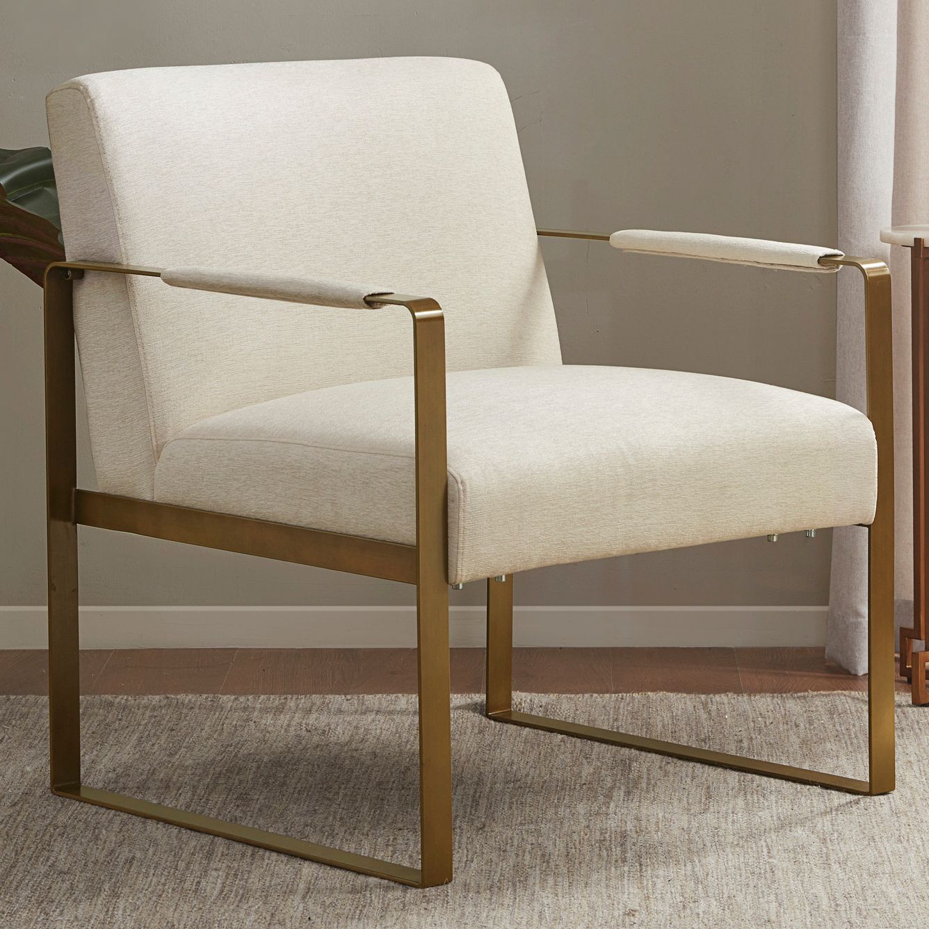 Cream modern online chair