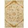 Jayden 7422F Gold and Ivory Area Rug