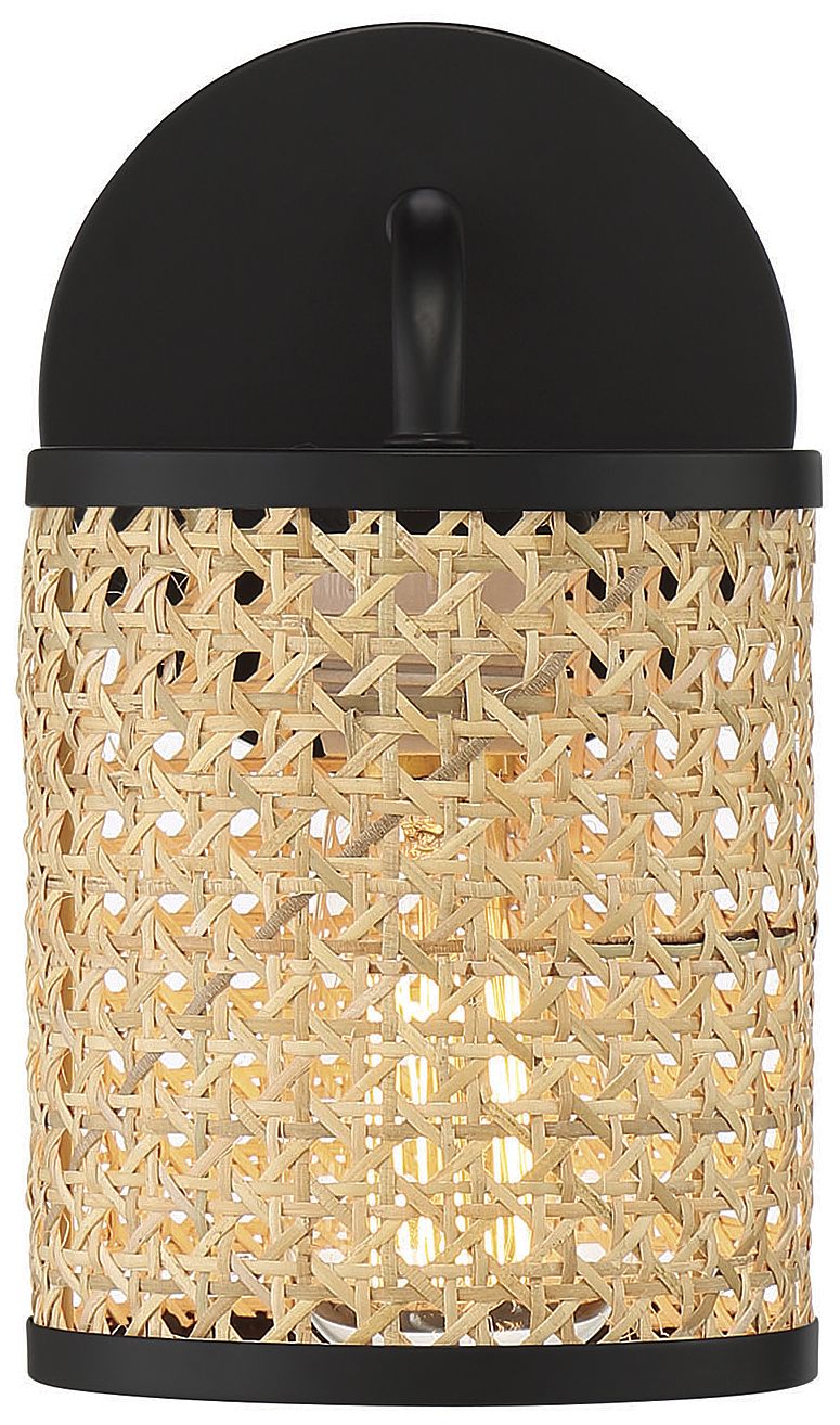 Image 3 Jaylar 1-Light Wall Sconce in Matte Black more views