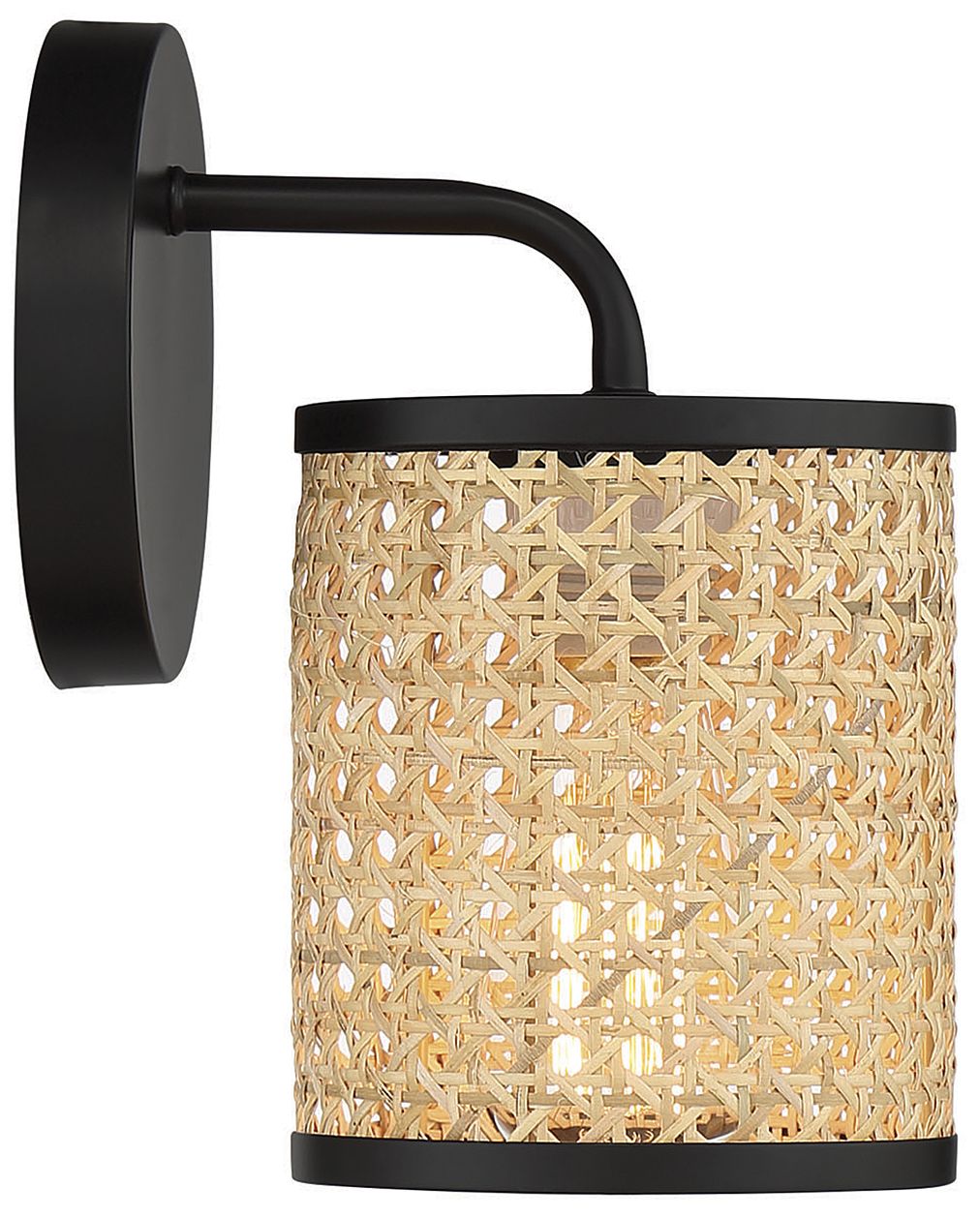 Image 5 Jaylar 1-Light Wall Sconce in Matte Black more views