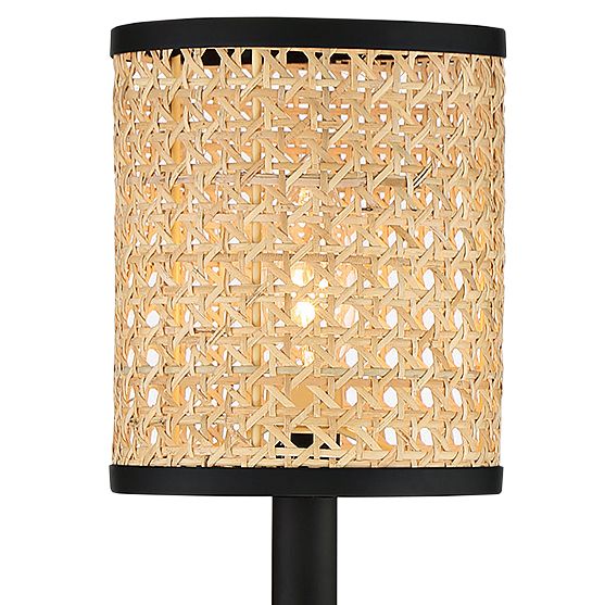 Image 2 Jaylar 1-Light Wall Sconce in Matte Black more views