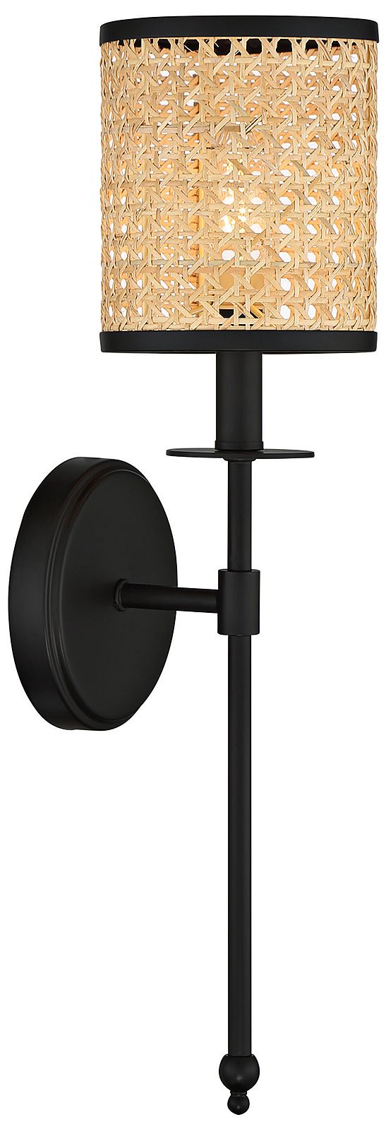 Image 5 Jaylar 1-Light Wall Sconce in Matte Black more views