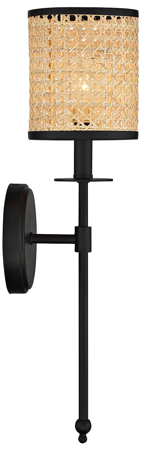 Image 6 Jaylar 1-Light Wall Sconce in Matte Black more views