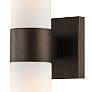 2_Jayme 13 1/2" High Copper Bronze Patina 2-Light Wall Sconce more views