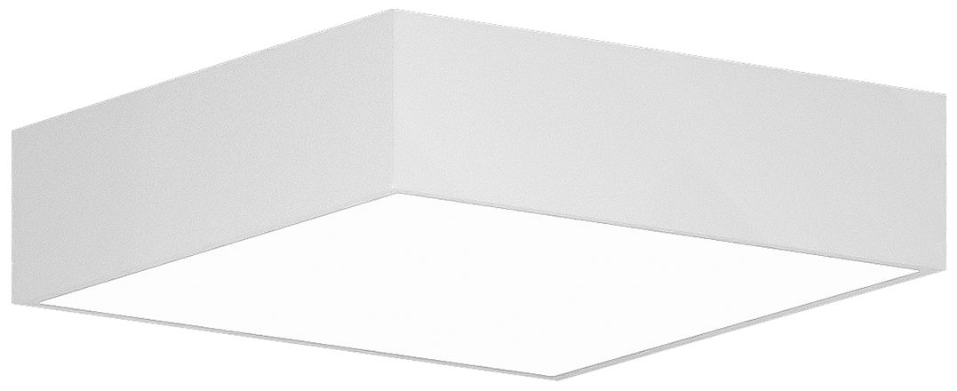 Jazz 12" Wide White Square Surface Mount - Direct