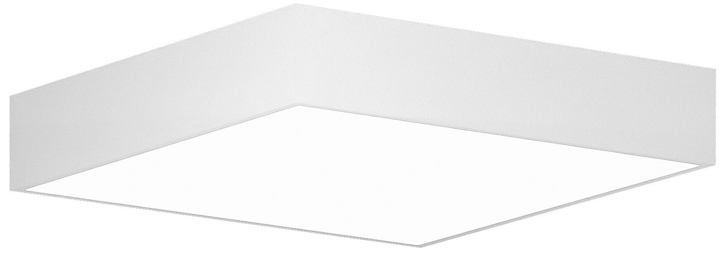 Jazz 15.6" Wide White Square Surface Mount - Direct