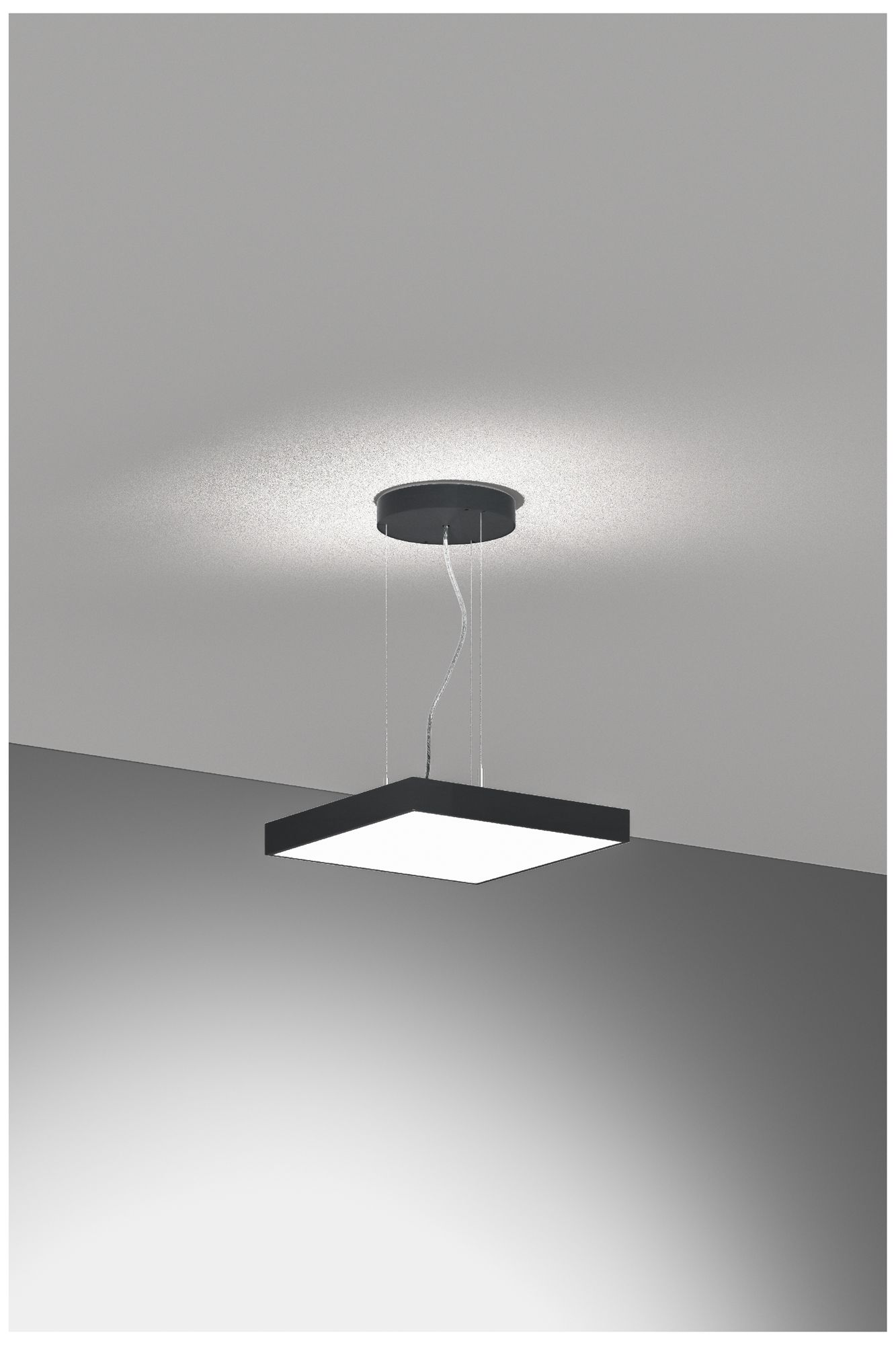 Image 2 Jazz 16" Wide Black Round Pendant - Direct/Indirect more views