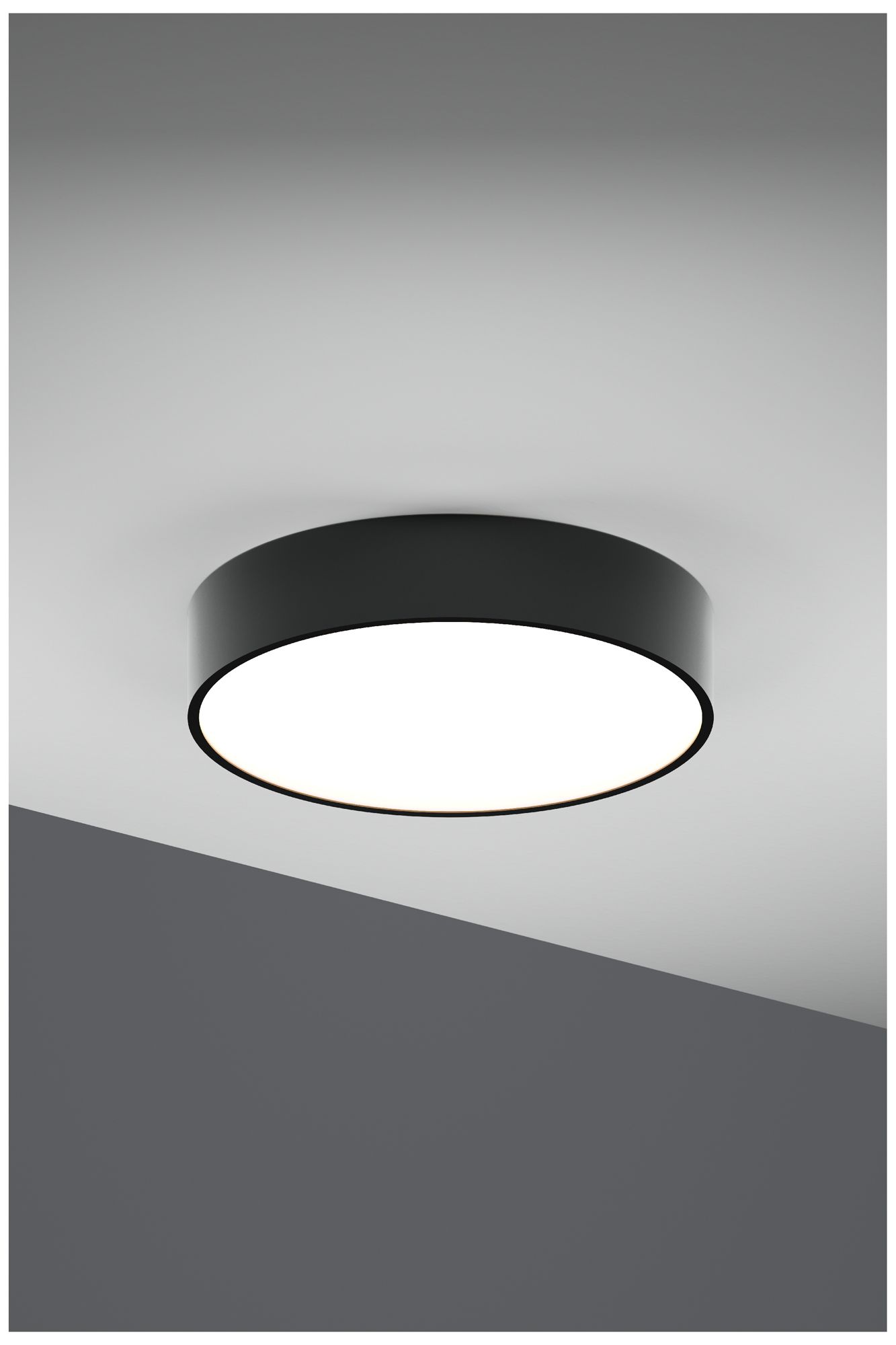 Image 2 Jazz 16" Wide Black Round Surface Mount - Direct more views