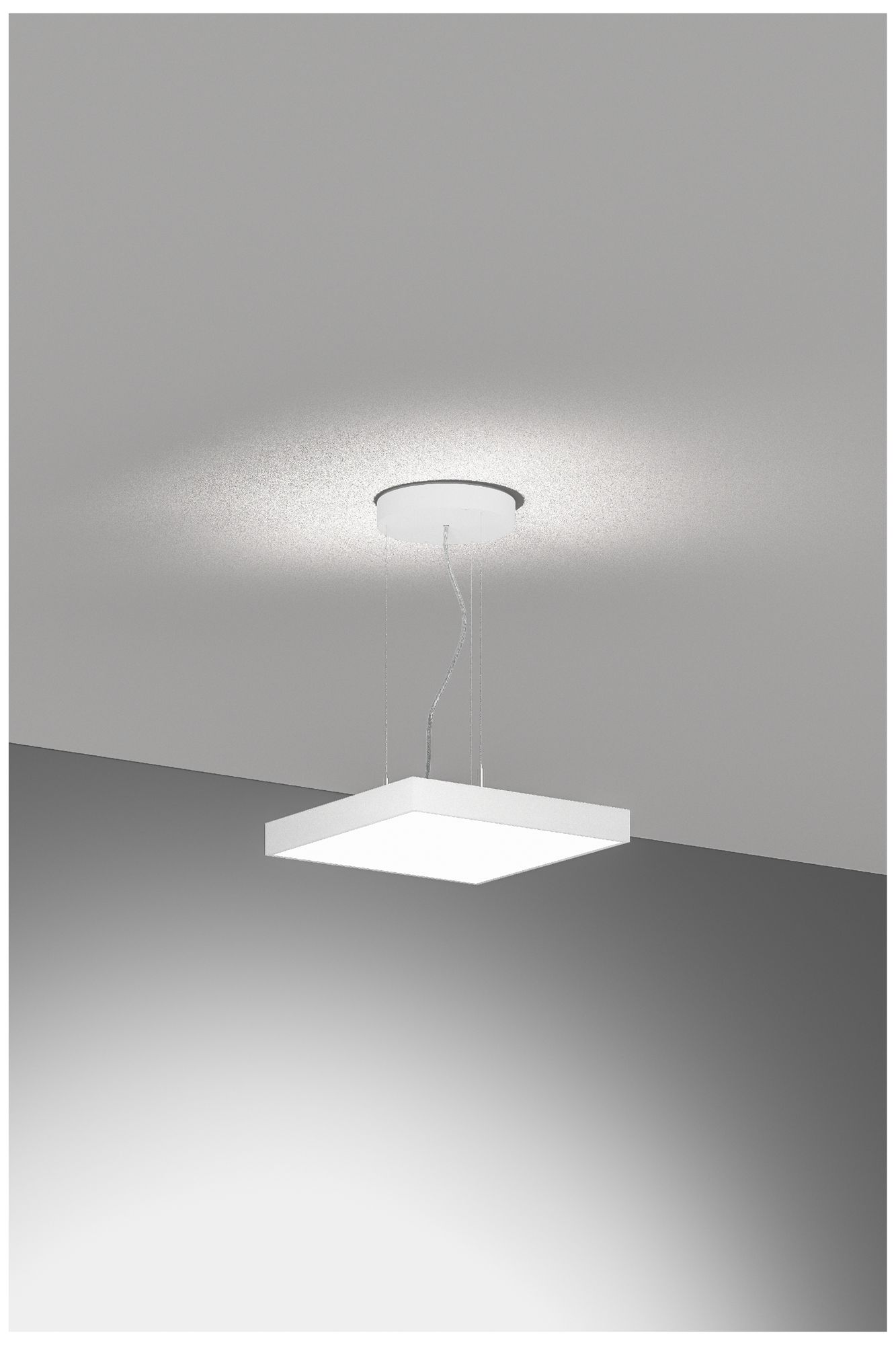 Image 2 Jazz 16" Wide White Round LED Pendant - Direct/Indirect more views