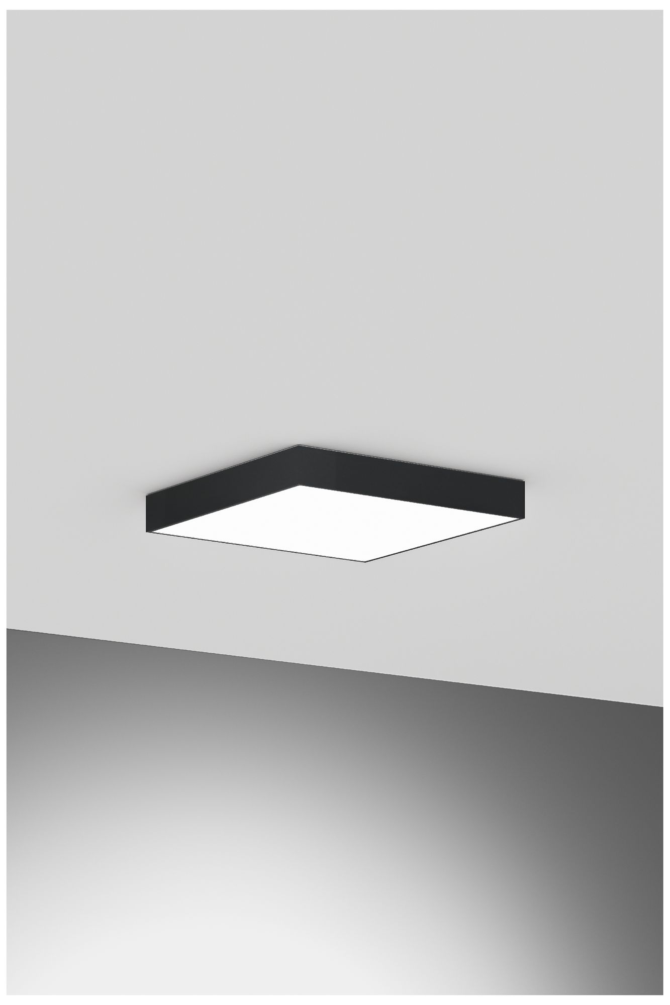 Image 2 Jazz 22" Wide Black Square Surface Mount - Direct more views