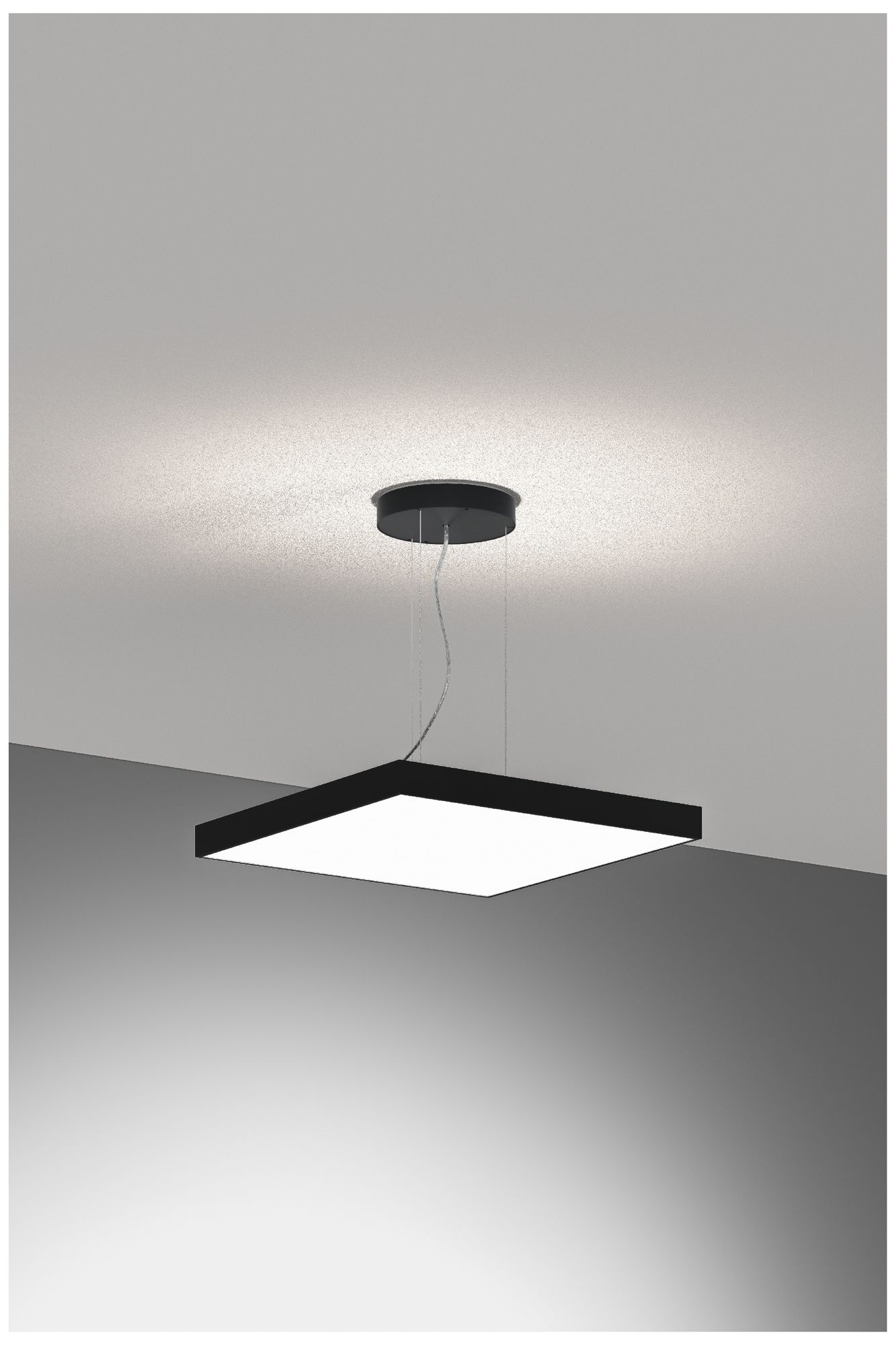 Image 2 Jazz 24" Wide Black Round Pendant - Direct/Indirect more views