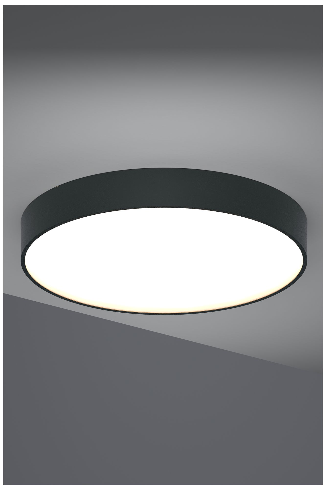 Image 2 Jazz 24" Wide Black Round Surface Mount - Direct more views