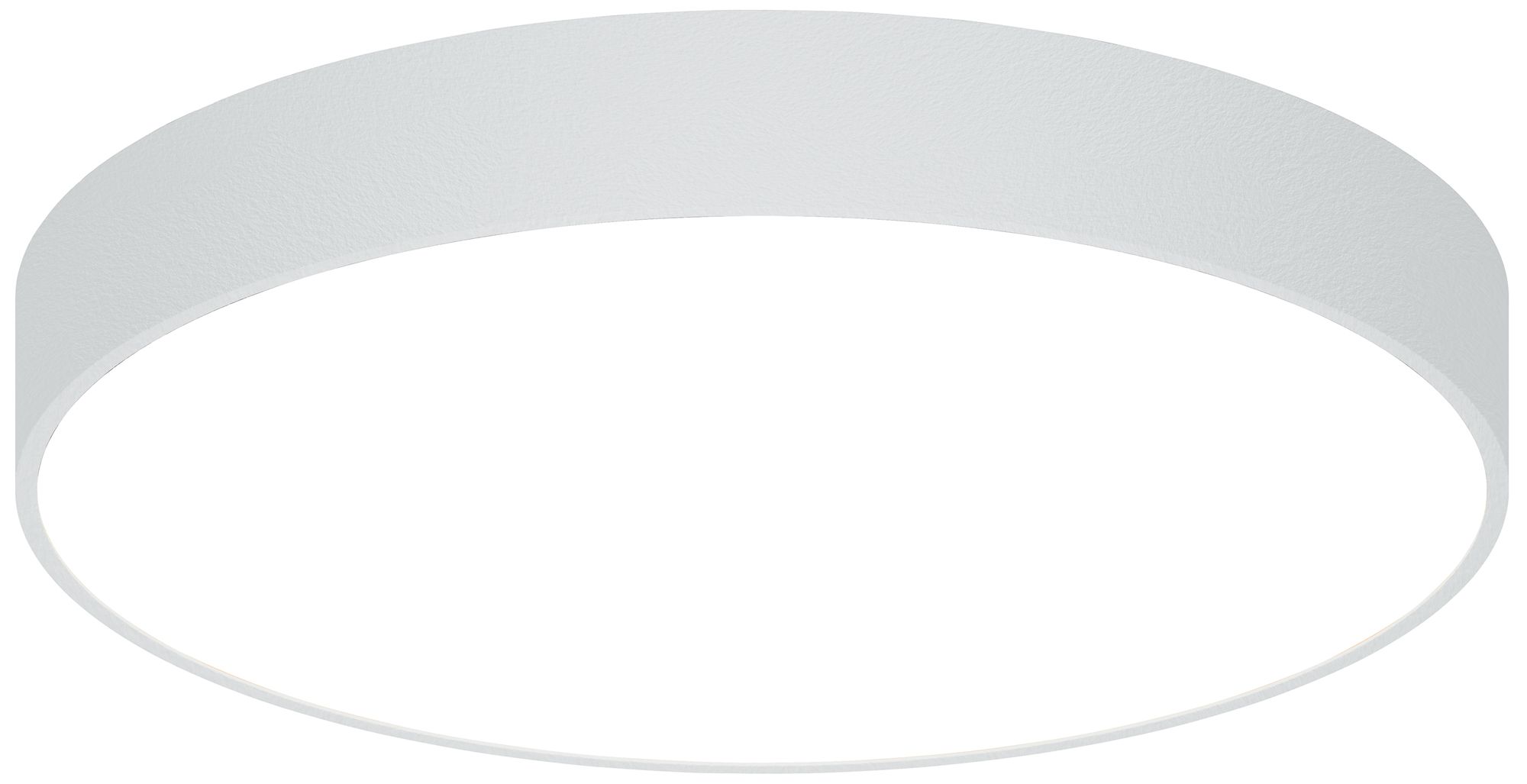 Jazz 24" Wide White Round Surface Mount - Direct