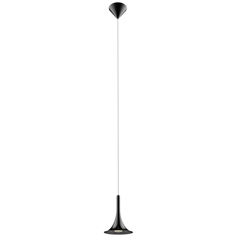 Image 1 Jazz 6.3" Saint Dark Gray Pendant