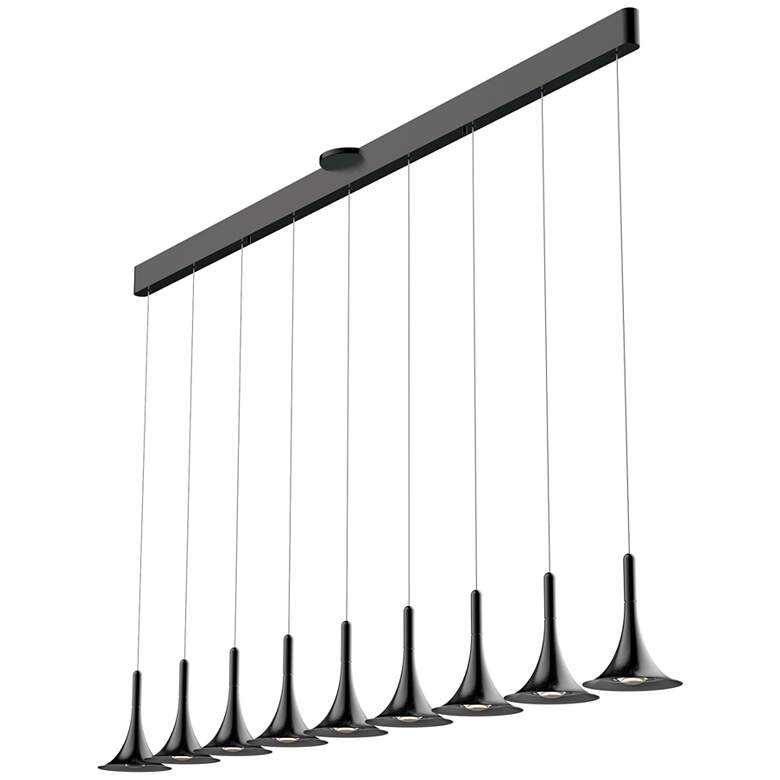 Image 1 Jazz 65.4 inch Satin Dark Gray Pendant