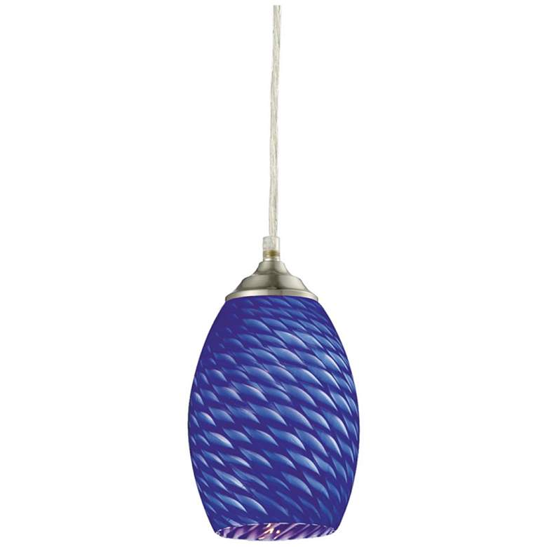 Image 1 Jazz by Z-Lite Brushed Nickel 1 Light Mini Pendant