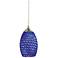 Jazz by Z-Lite Brushed Nickel 1 Light Mini Pendant