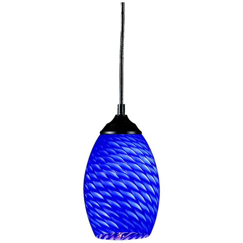 Image 1 Jazz by Z-Lite Sand Black 1 Light Mini Pendant