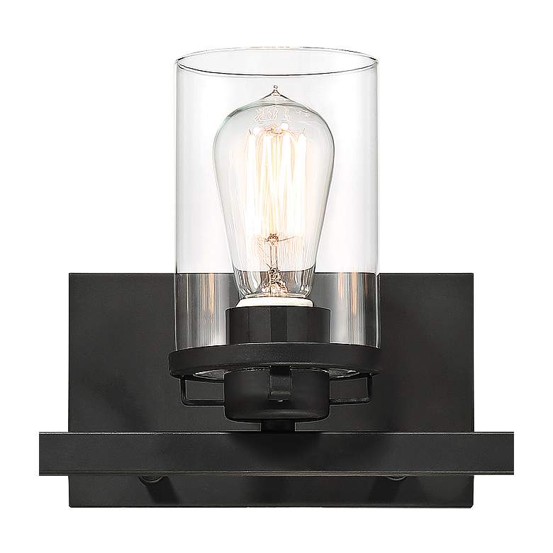 Image 3 Jedrek 24" Wide Black 3-Light Vanity Bath Light more views
