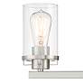 3_Jedrek 24" Wide Brushed Nickel 3-Light Vanity Bath Light more views