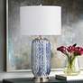 1_Jeers Blue and White Ceramic Table Lamp