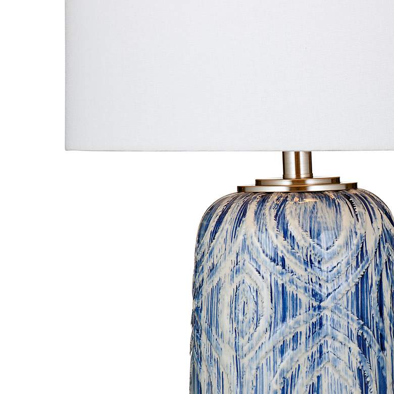 Image 4 Jeers Blue and White Ceramic Table Lamp more views