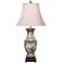 Jeeti Garden Medallion 29" High Traditional Porcelain Vase Table Lamp