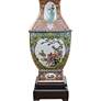 3_Jeeti Garden Medallion 29" High Traditional Porcelain Vase Table Lamp more views