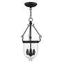 3_Jefferson 10" Wide Black 3-Light Mini Pendant more views