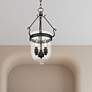 Jefferson 10" Wide Black 3-Light Mini Pendant