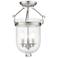 Jefferson 12" Wide Brushed Nickel 3-Light Ceiling Light