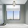 7_Jefferson 12" Wide Brushed Nickel 3-Light Ceiling Light more views
